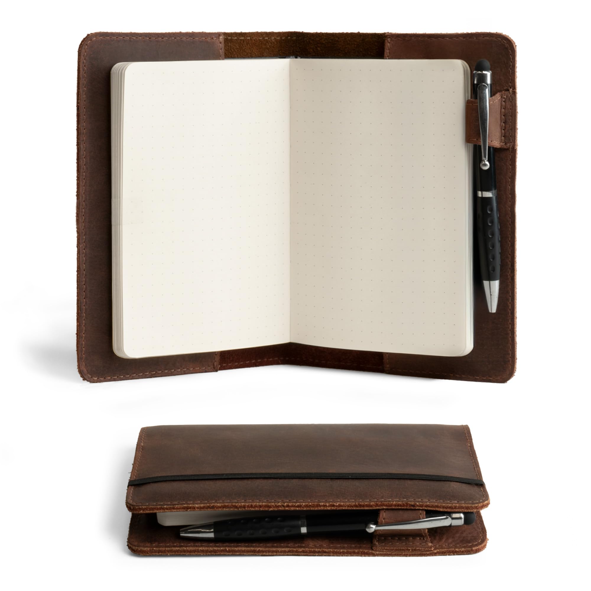 Amazon.com : Leather A6 Notebook Cover for Leuchtturm 3.6 x 5.9 in